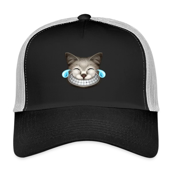 Chat Hilarant Explosion Rires sur Casquette trucker