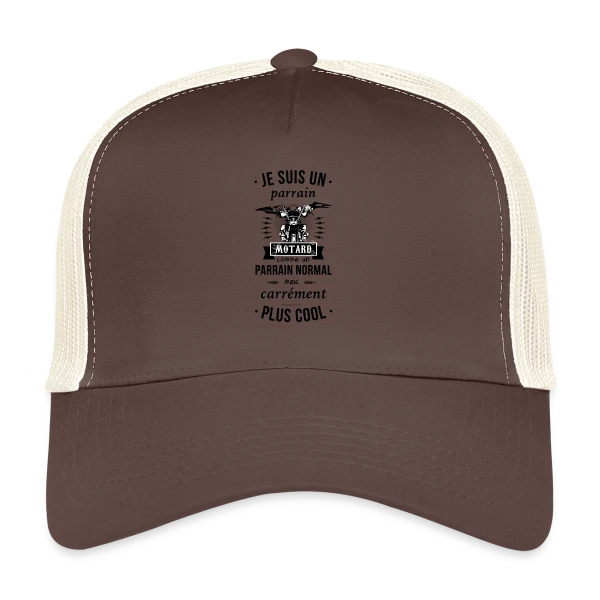 Parrain Motard : Le Meilleur des Parrains sur Casquette trucker