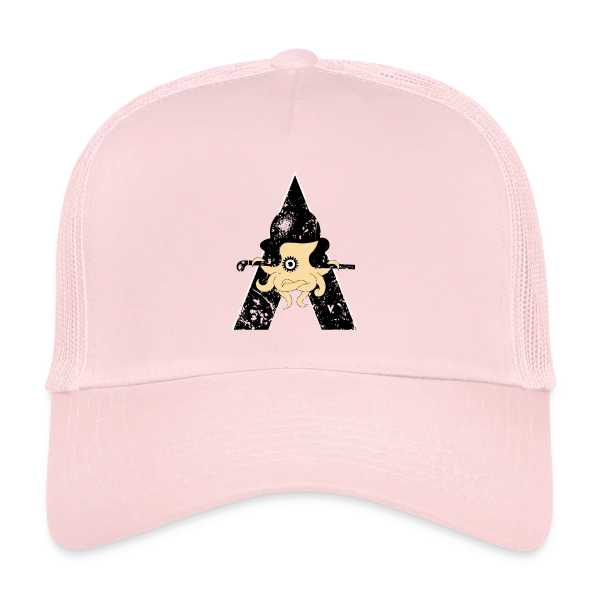 Poulpe Mécanique Steampunk sur Casquette trucker