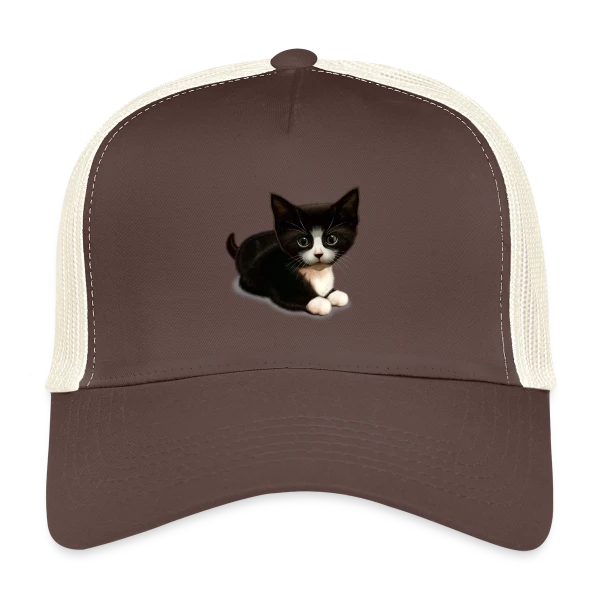 Chat Mignon : Personnalisable sur Casquette trucker