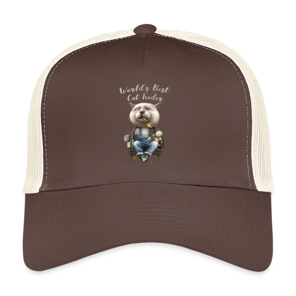 Meilleur Nourrisseur de Chats sur Casquette trucker