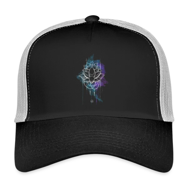 Mandala Solstice d'Été Lumineux sur Casquette trucker