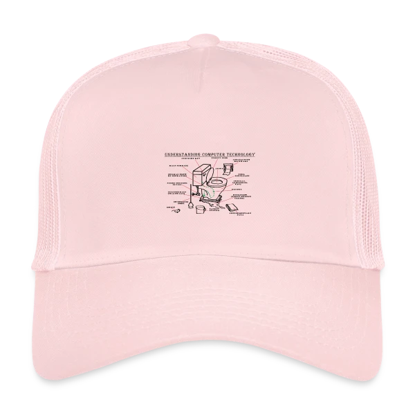 La Technologie Expliquée avec Humour sur Casquette trucker