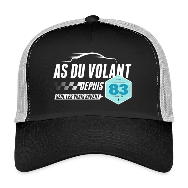 As du Volant 1983 - Légende de la Route sur Casquette trucker