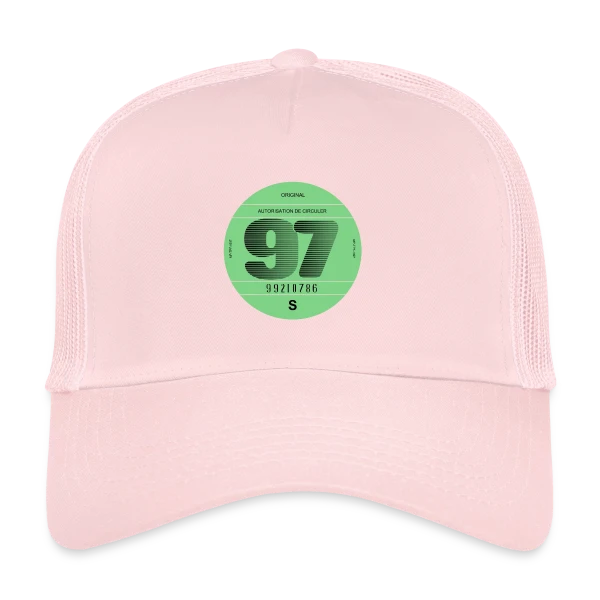 France Rétro 1997 : L'Icône Automobile Vintage sur Casquette trucker