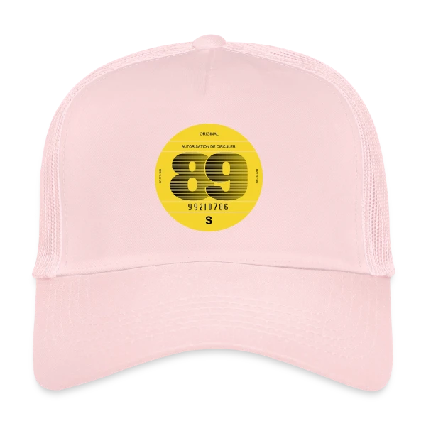 Voiture Vintage France 1989 - Esprit Rétro sur Casquette trucker