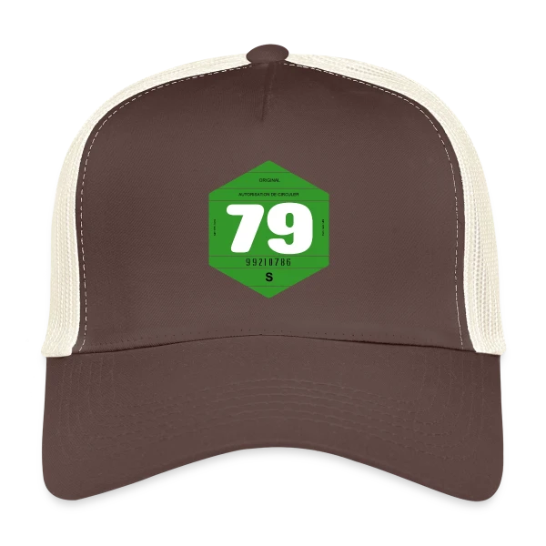 Vignette Automobile Vintage France 1979 sur Casquette trucker