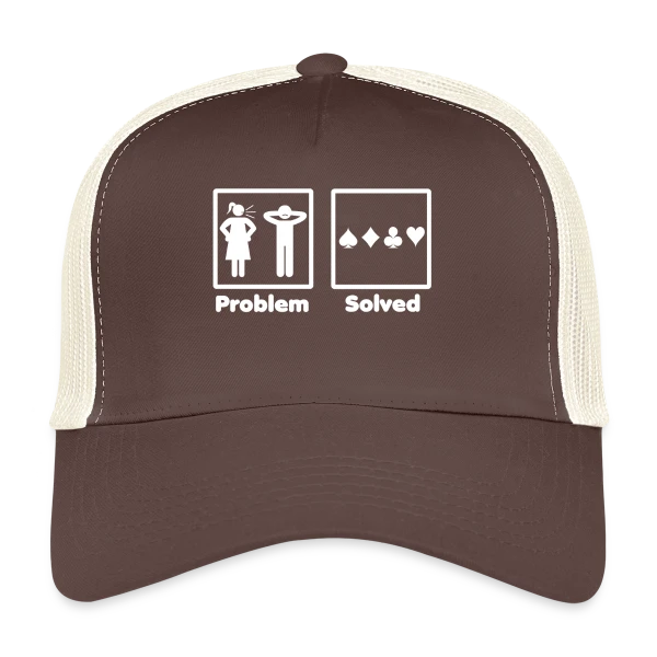 Problème Résolu: Poker! sur Casquette trucker