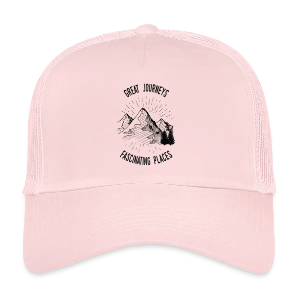 Grandes Aventures Montagneuses sur Casquette trucker
