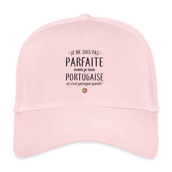 Pas Parfaite, Juste Italienne ! sur Casquette trucker