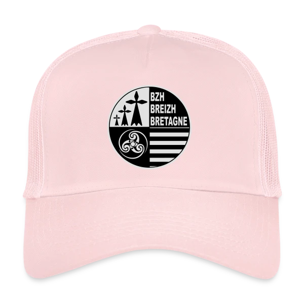 Emblème Breton Breizh sur Casquette trucker