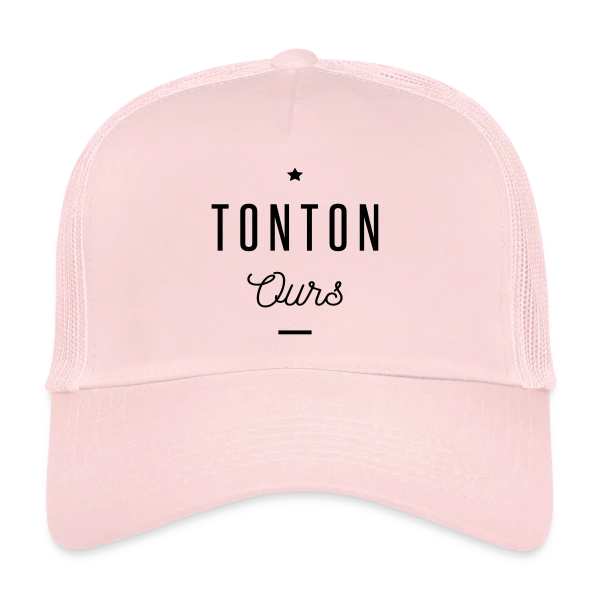 Tonton Ours sur Casquette trucker