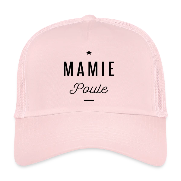 Super Mamie Poule sur Casquette trucker