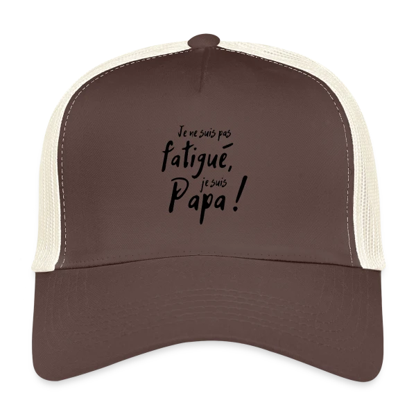 Mon Papa Héro sur Casquette trucker