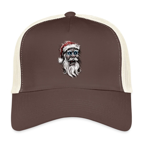 Père Noël Zombie sur Casquette trucker