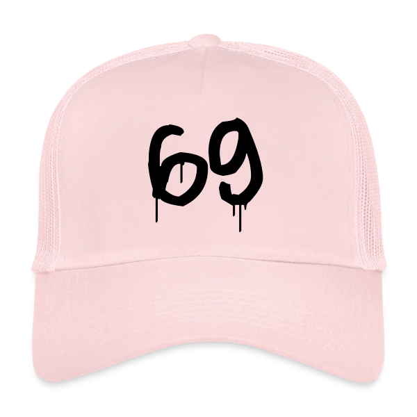 Numéro 69 Graffiti sur Casquette trucker
