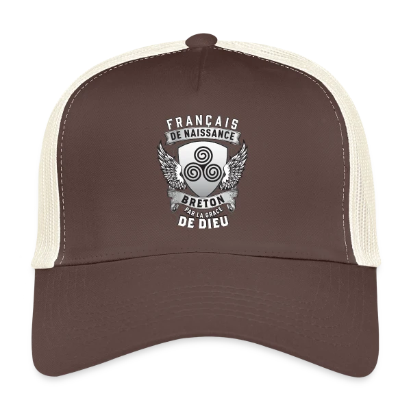 Breton par la Grâce de Dieu sur Casquette trucker