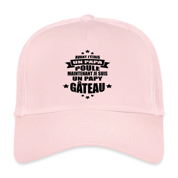Papy Gâteau : Le Meilleur Grand-Père Affectueux sur Casquette trucker