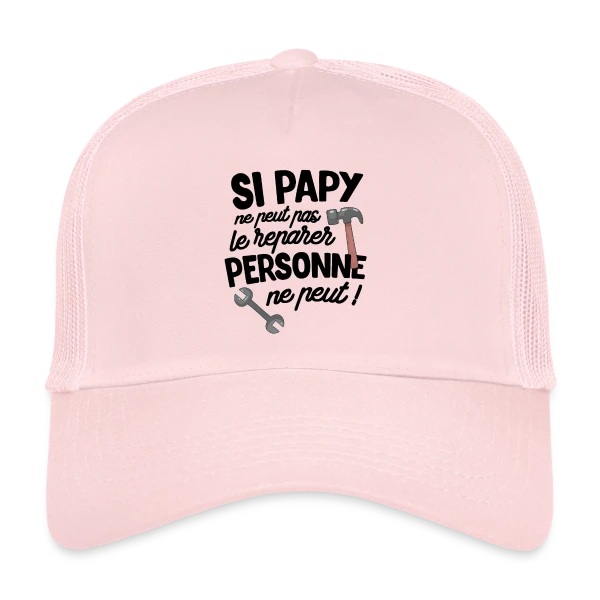 Super Papy Bricoleur sur Casquette trucker