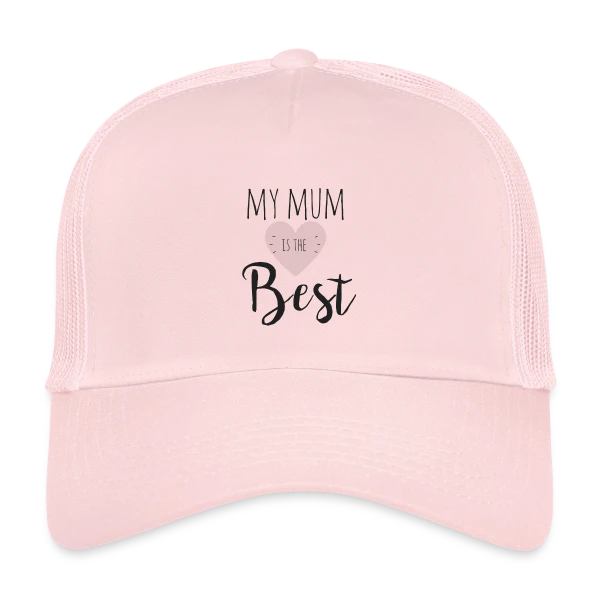 Ma Maman est la Meilleure : T-shirt Adorable sur Casquette trucker
