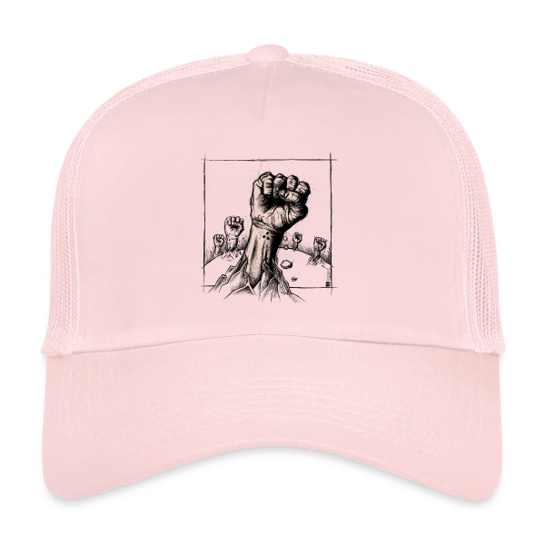Punk's Not Dead : Mort-Vivant Rebelle sur Casquette trucker