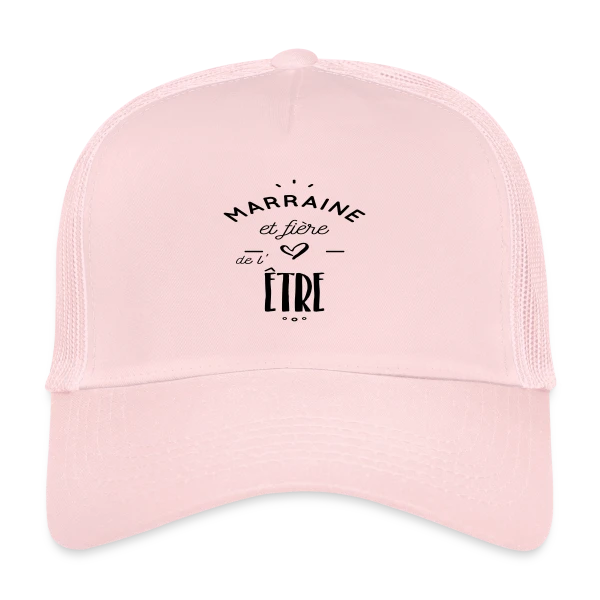 Marraine Fière sur Casquette trucker