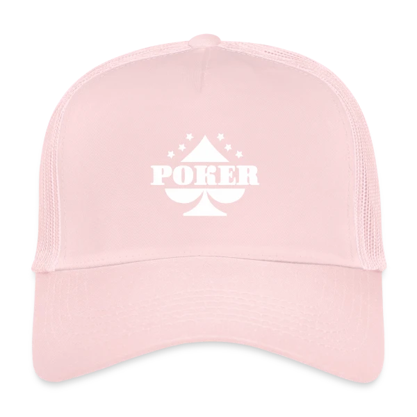 Poker, J'adore ! sur Casquette trucker