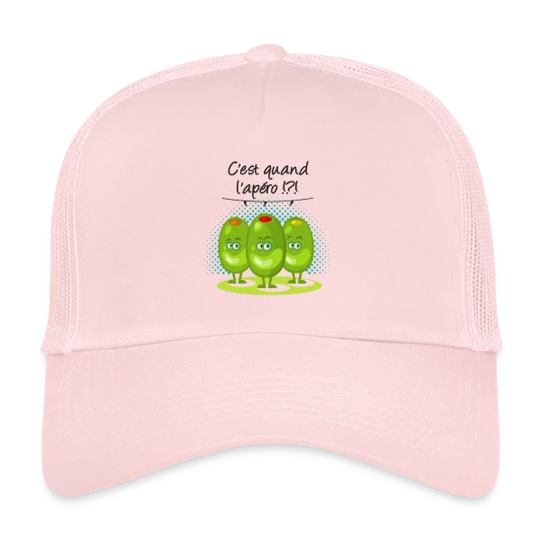 Apéro Time : L'heure Sacrée de la Détente sur Casquette trucker