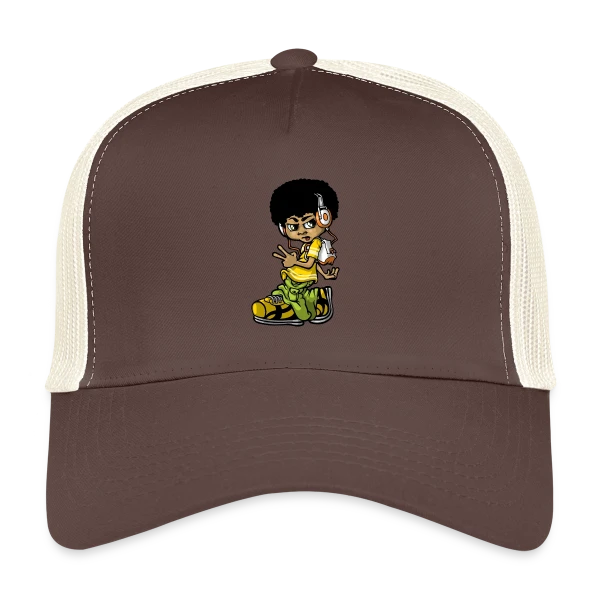 B-boy Hip Hop Vintage sur Casquette trucker