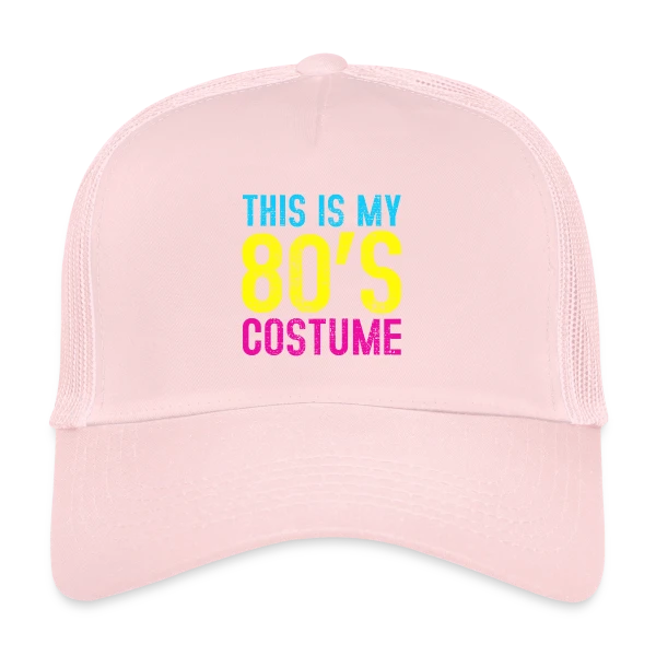 Mon Costume Années 80 sur Casquette trucker