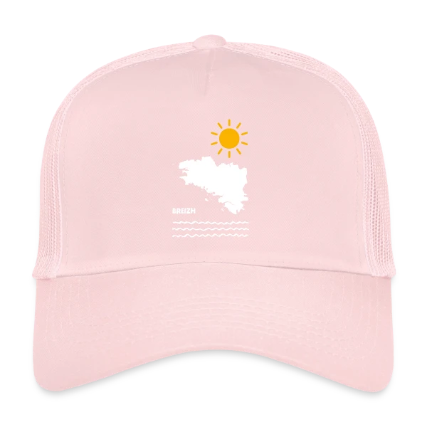 Breizh Soleil Mer sur Casquette trucker