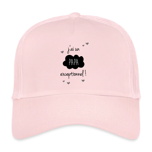 Mon Papa Exceptionnel - Fierté Filiale sur Casquette trucker