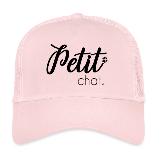 Adorable Petit Chat sur Casquette trucker