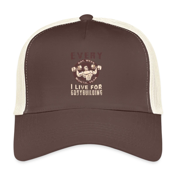 Bodybuilding: La Passion de la Musculation sur Casquette trucker