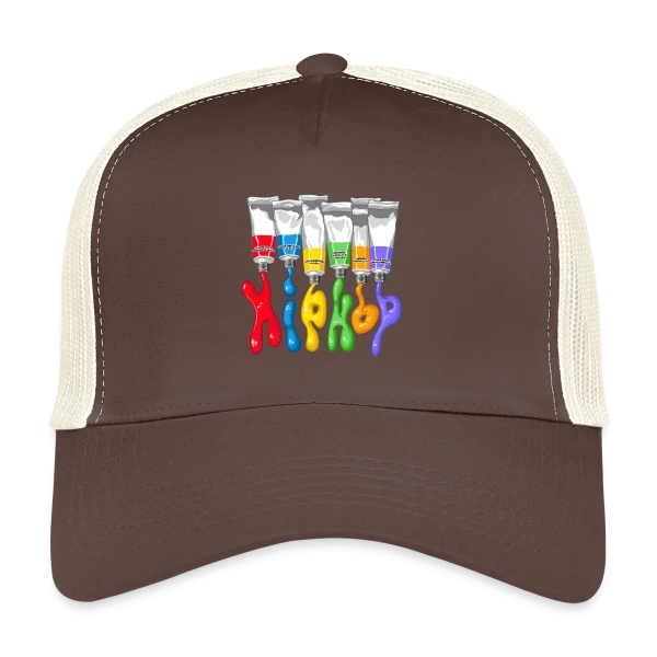 Tubes Hip Hop Rétro sur Casquette trucker