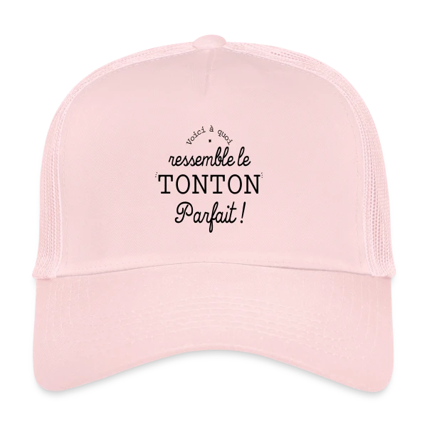 Tonton Parfait Rétro - L'Élégance Vintage sur Casquette trucker