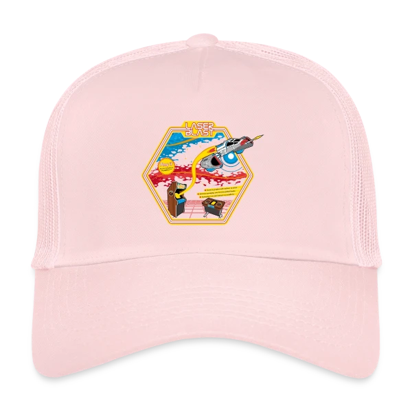 Explosion Laser : Design Lumineux sur Casquette trucker