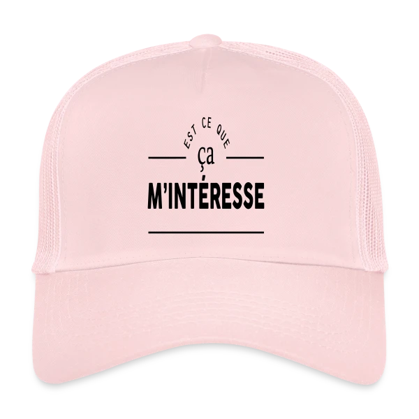 'Ça m'intéresse ?' - Humour et Sarcasme sur Casquette trucker