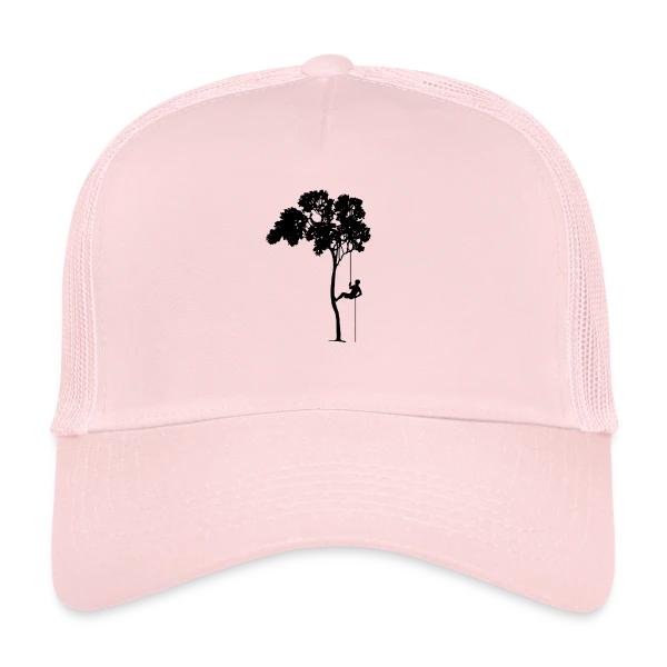Passion Grimpeur d'Arbre & Abseil sur Casquette trucker