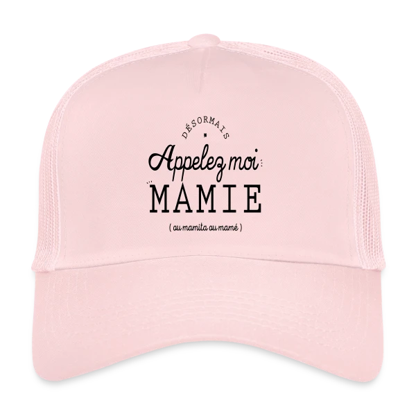 Moi, Nouvelle Mamie ! sur Casquette trucker