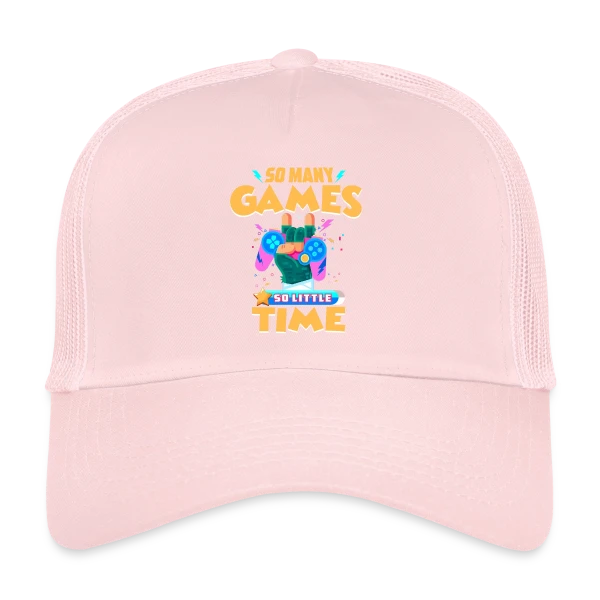 Style Gaming Rétro sur Casquette trucker