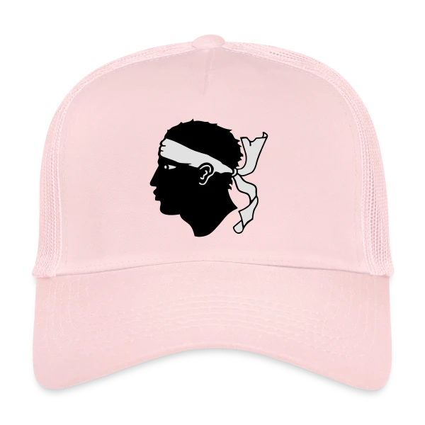 Tête de Maure Classique sur Casquette trucker