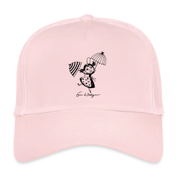 Bigoudène Joyeuse Parapluies sur Casquette trucker