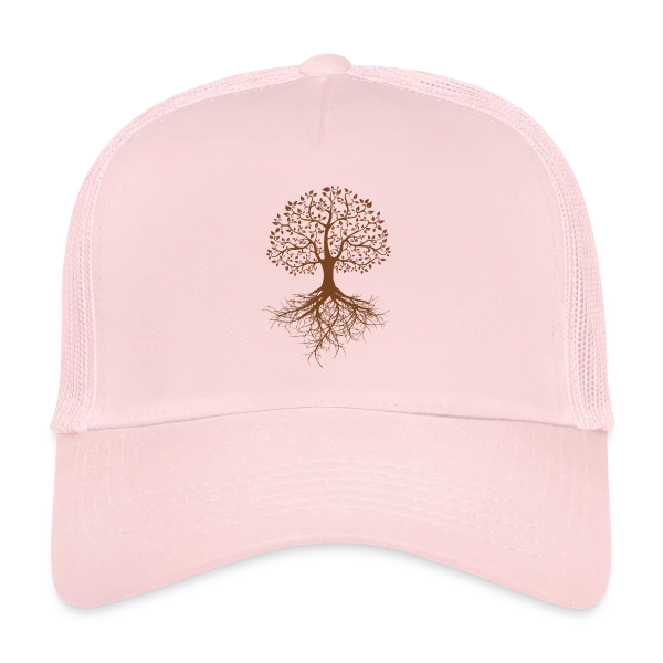 Arbre de Vie Racines Profondes sur Casquette trucker