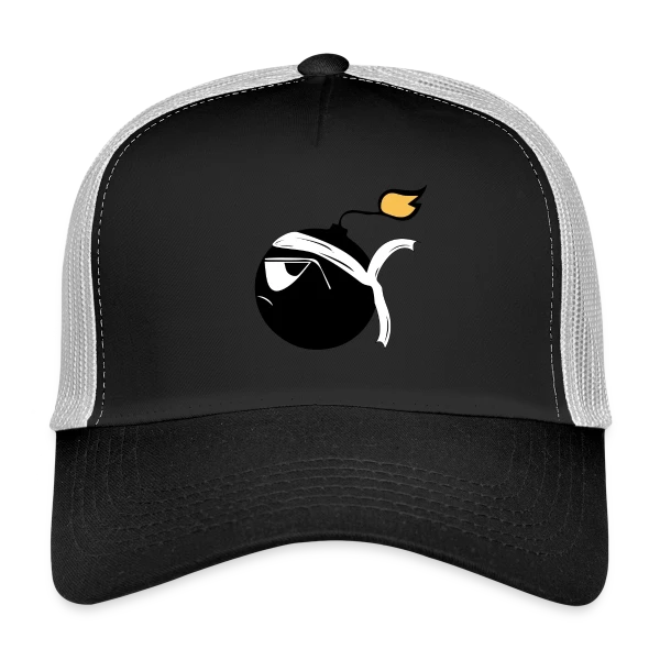 Bombe Corse Rebelle sur Casquette trucker