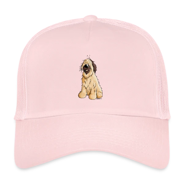Briard Chien de Berger - Style Cartoon sur Casquette trucker