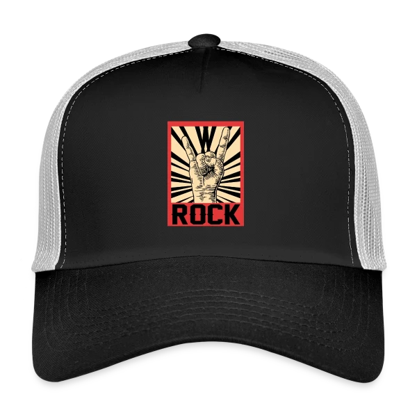 Simplement Rock sur Casquette trucker