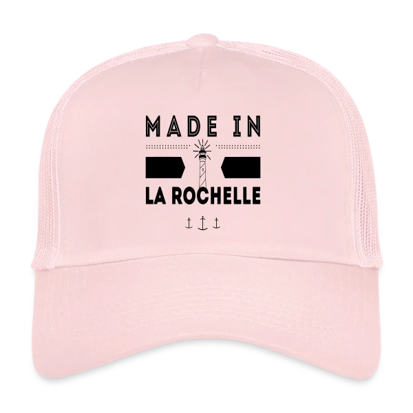 Né(e) à La Rochelle : L'Esprit Rochelais sur Casquette trucker