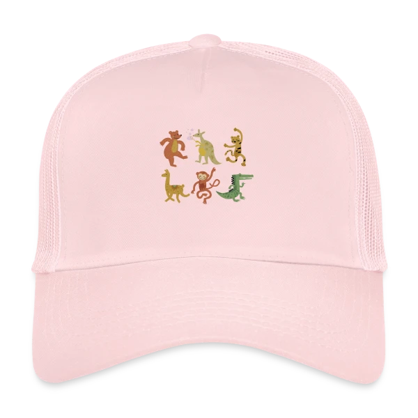 Animaux Rigolos et Joueurs sur Casquette trucker