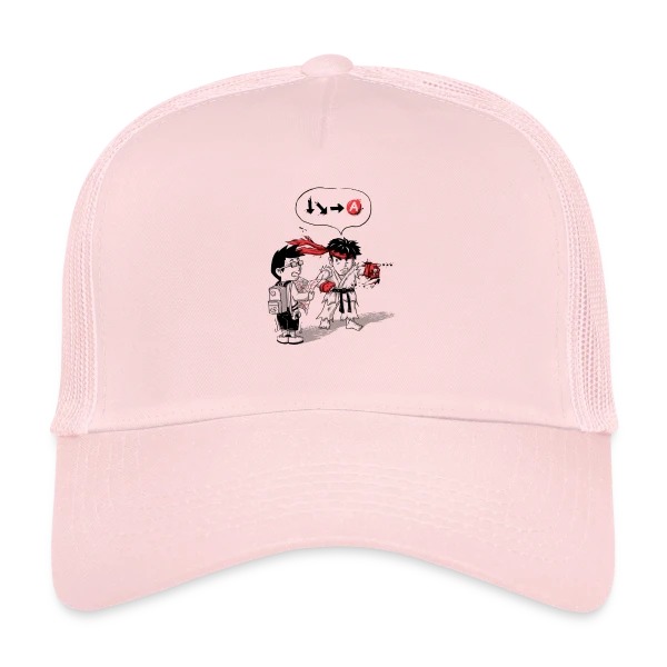 Où est mon Hadoken ? sur Casquette trucker